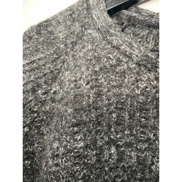 Lambswool Womens Sweater‎ Size XL Grey Black Eco Friendly Casual Dress Business - Picture 4 of 4